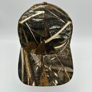 NWOT Realtree Waterfowler Snapback Curved Brim Cap, OSFM, Real Tree Max 5 Camo